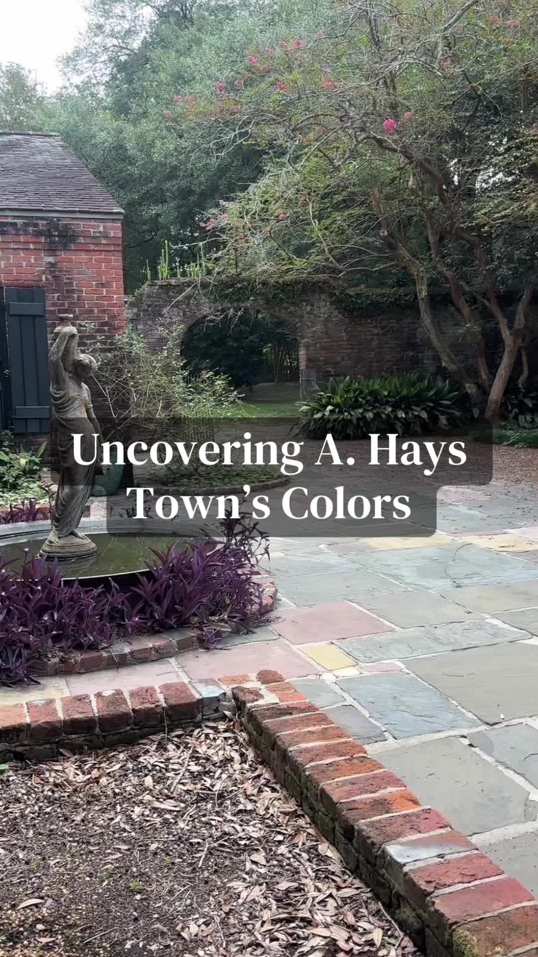 Kevin Harris FAIA TikTok — registering A. Hays Town's paint colors with Helm Paint