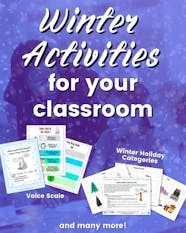 Winter Holiday Activities For Your Classroom