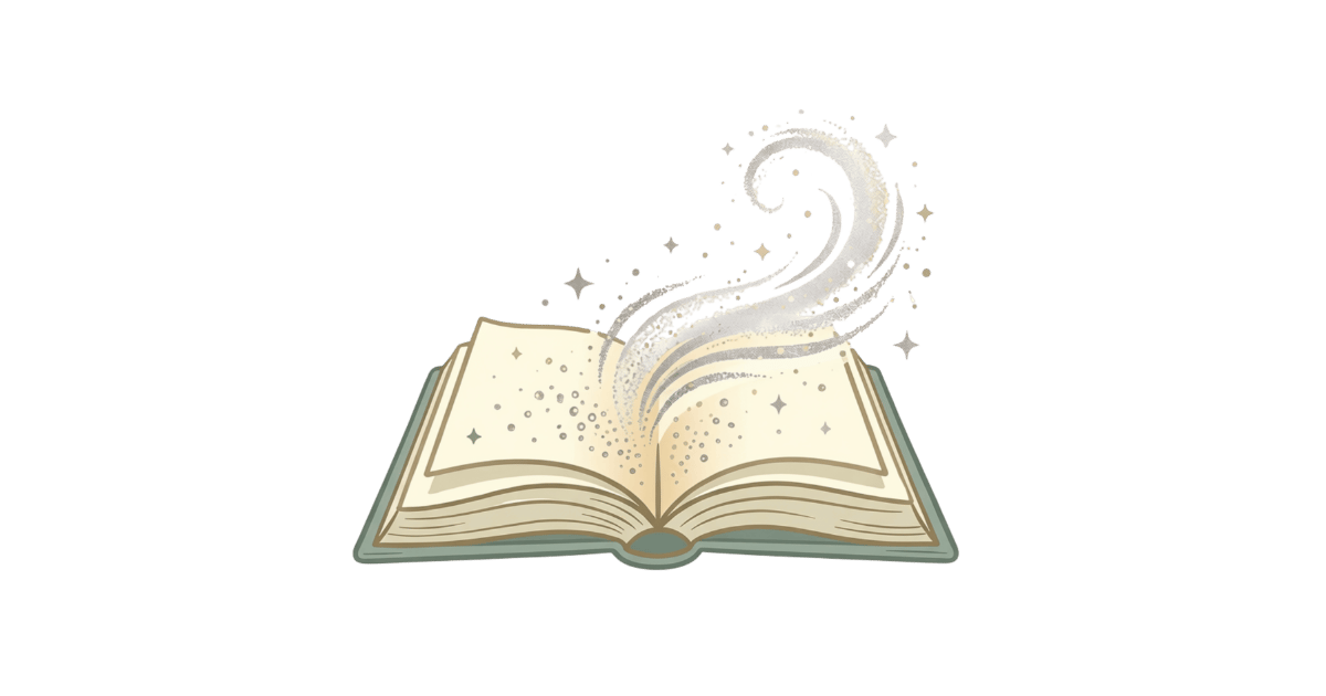 Open book from Salt and Story Network Logo