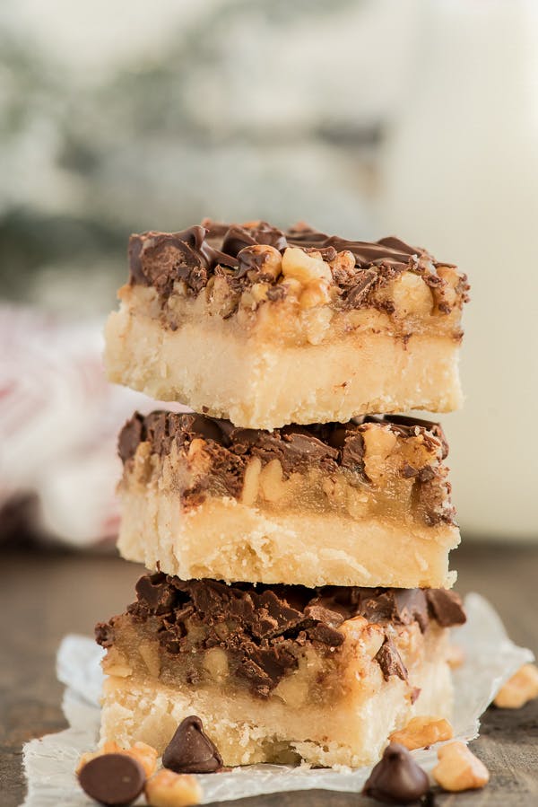 Turtle Caramel Bars