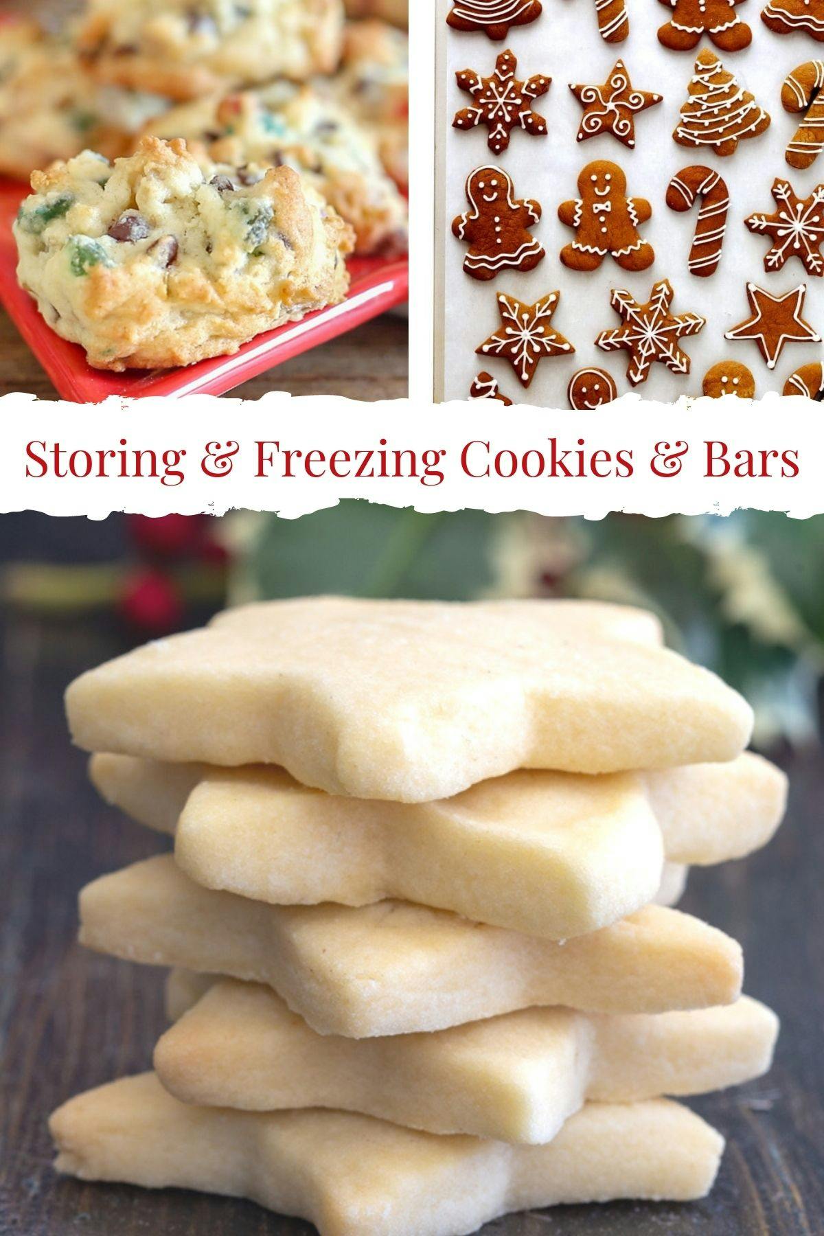 Cookies & bars to freeze.