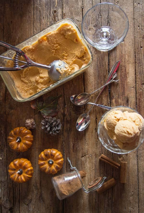 Easy Pumpkin Gelato