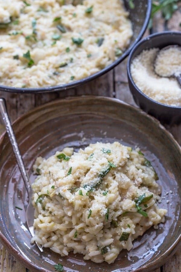 Zucchini Risotto