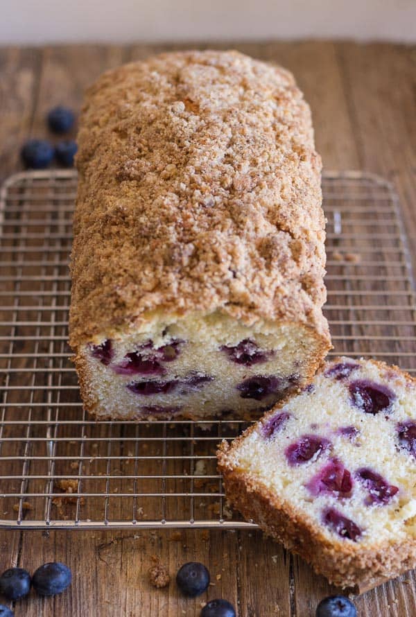 Blueberry Streusel Loaf