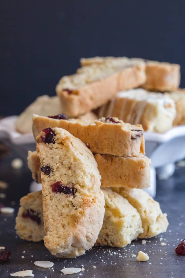 Cranberry Almond Biscotti