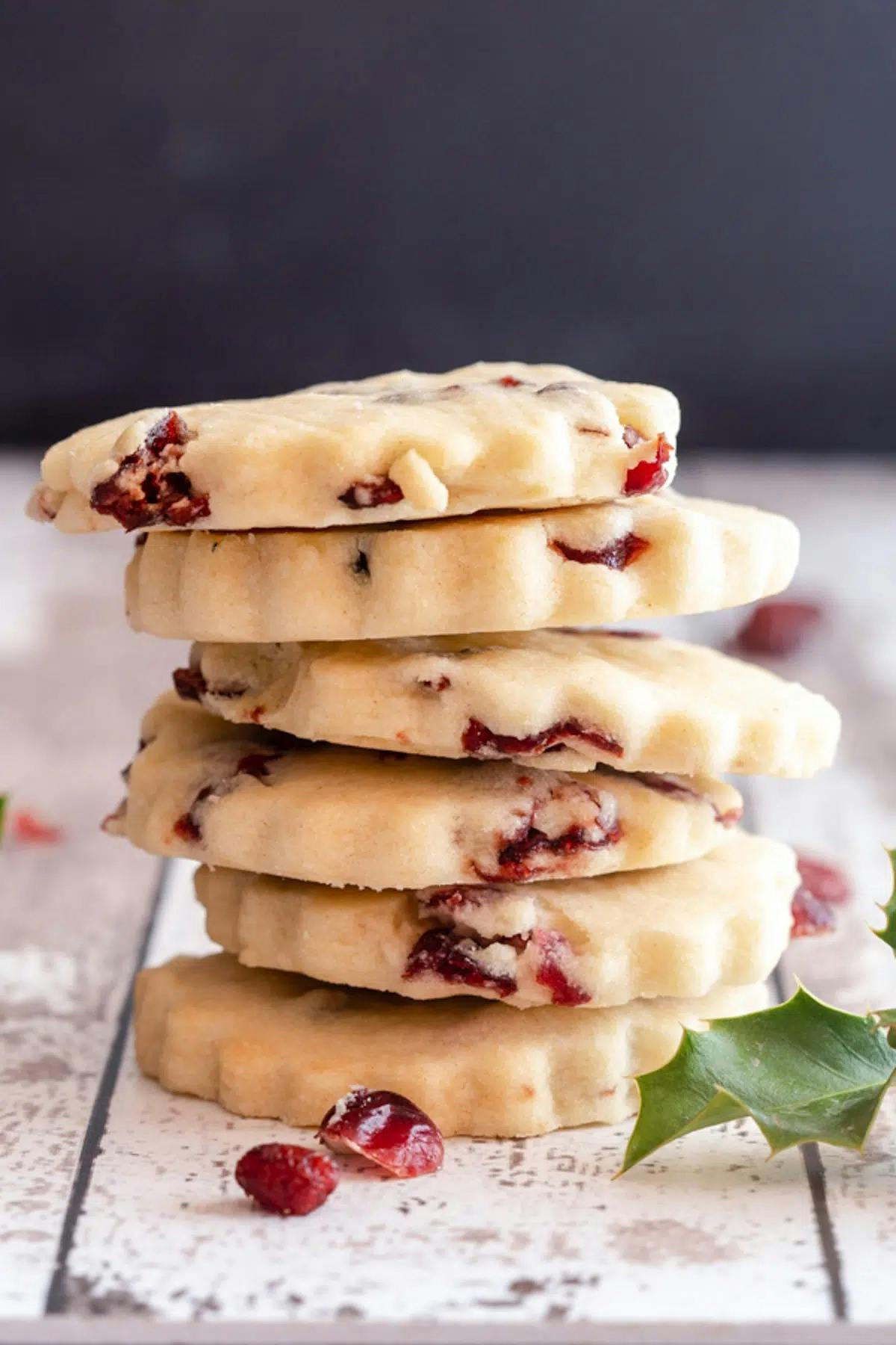 Cranberry Shortbread