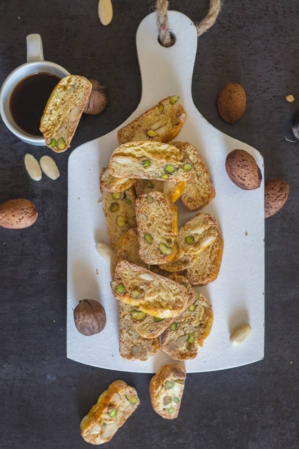 Triple Nut Biscotti
