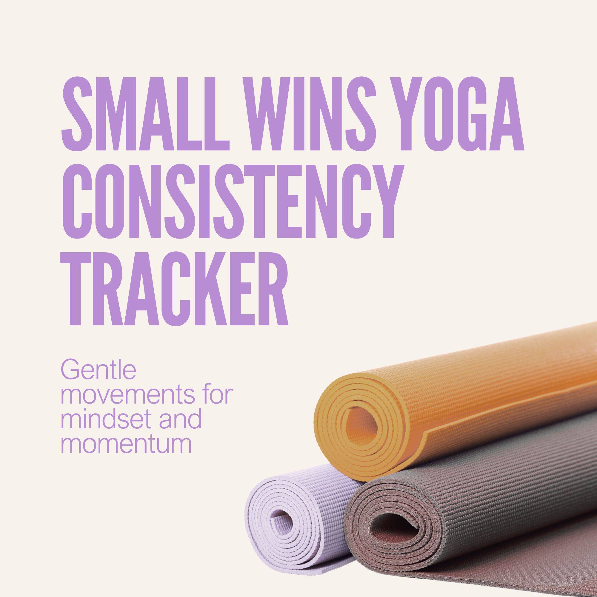 Small Wins Yoga - Weekly Tracker