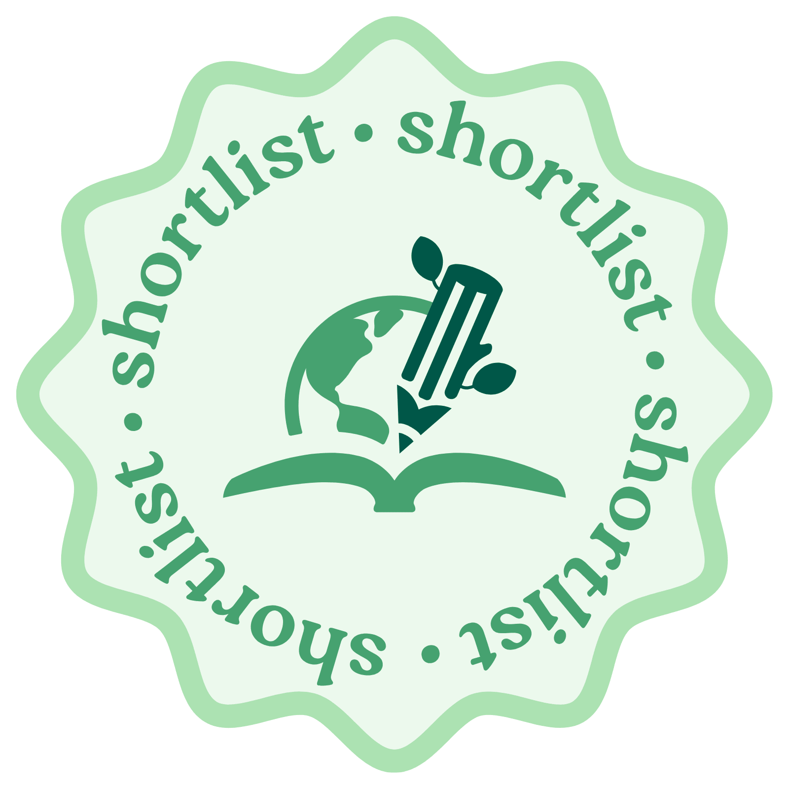 World of Books shortlist logo for the Sustainable Story Award