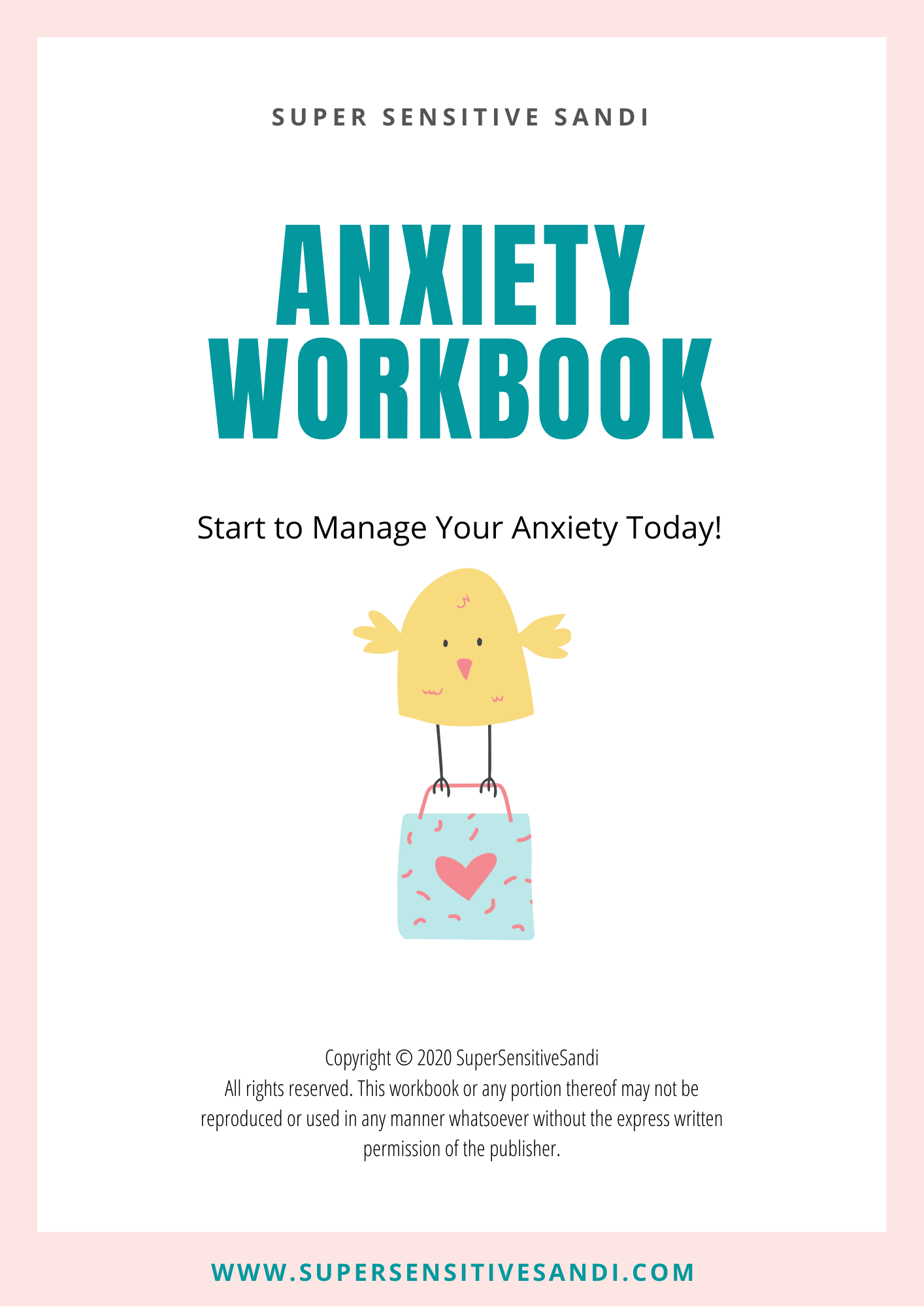 Free Printable Anxiety Workbook