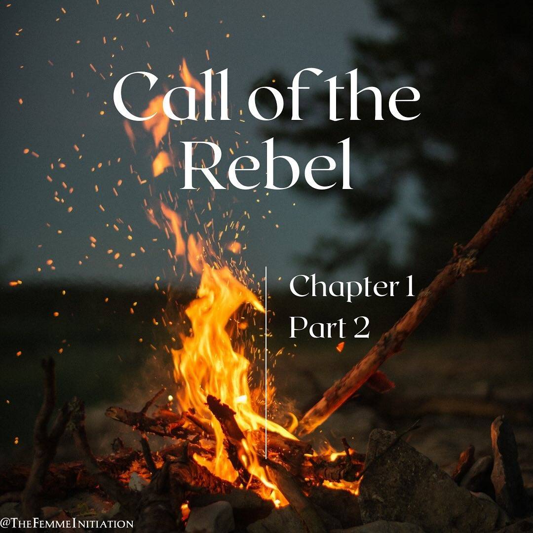 Chapter 1: Call of the Rebel
Part 2 ✌️
For at heart, I rebel.

How could I not when born into a family of rebels. Rebels who ran away to defy family orders, rebels who challenged gender norms, a rebel with a cause mother & a rebel without a cause brother.
I have always rebelled.
Call it my manifestor human design energy that seeks no authority but my own. Call it my fiery Ayurveda Pitta nature, my earthy astrology defiance, or my birth in the year of the dragon. Call it the birthright of a first name that means goddess, witch & queen.

The Femme Initiation is my rebel heart at work, trailblazing an initiation to set us women free.
_It is a mission to be free of the expectations of living in a man’s world.
_It is a siren’s song to call back the pieces of our missing feminine humanity.
_It is a movement to create a world that honors women and the feminine.

Writing these tales is my ode to everyone who chooses not to conform to patriarchy’s standards, to masculine expectations, and to over-operating in masculine energy.

Writing is my way of sharing my journey of healing & deconditioning from masculine energy. 
_It is my way of showing how I initiated into feminine energy.
_It is my way of revealing how to step out of patriarchy’s dogma & the binaries it traps us in.
_It is my way of inspiring more women to step into the dynamic of polarity & feel its potency.
_It is my way of painting a picture of the freedom, peace & safety embodied when women initiate into feminine energy.

It is a call to join me, to step into the circle, to initiate. 

⭕️ Link in bio to join waiting circle