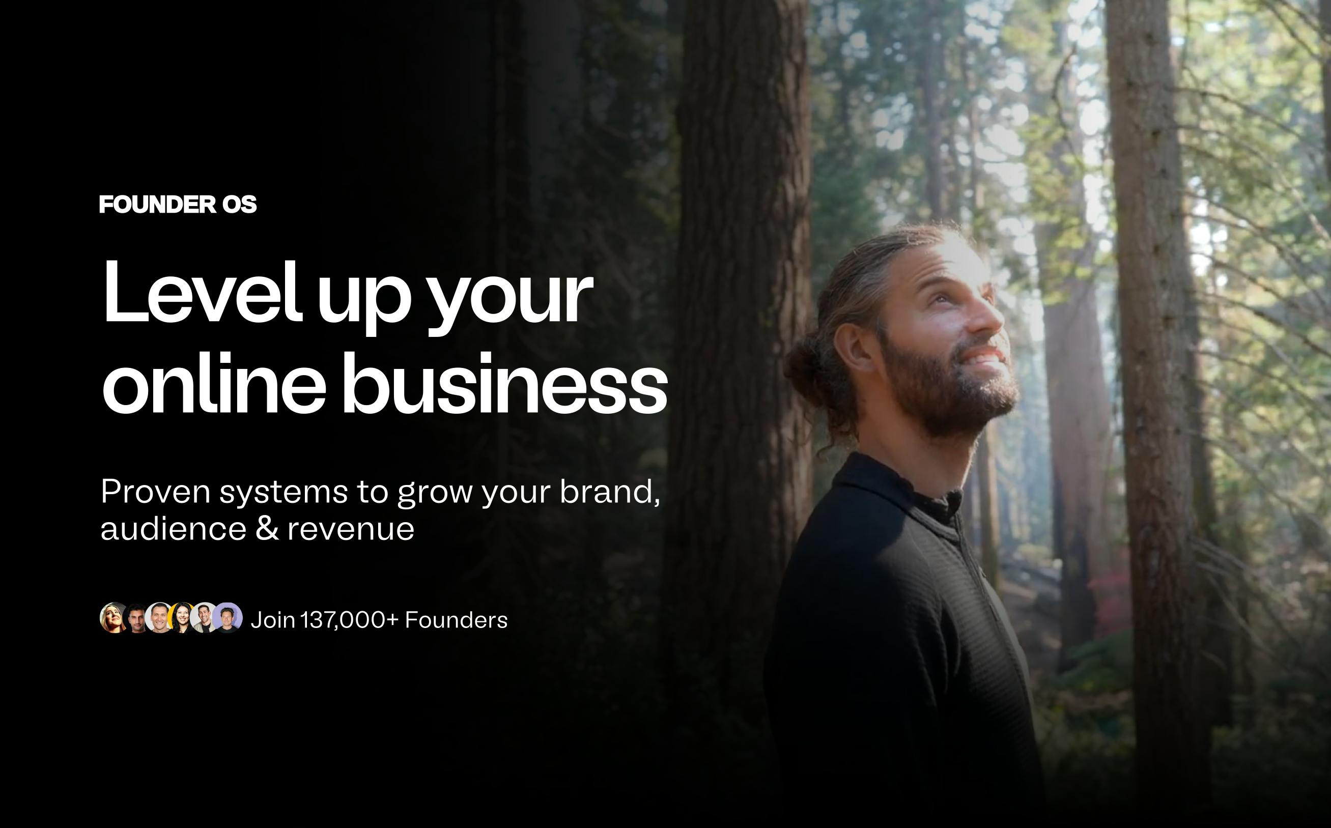 Level up your online business with Founder OS