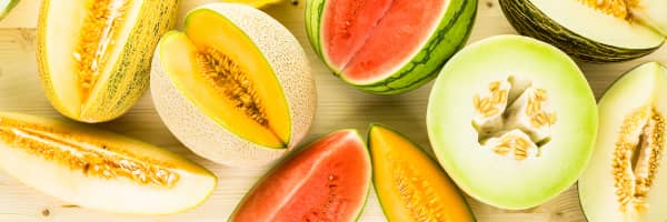 variety of melons