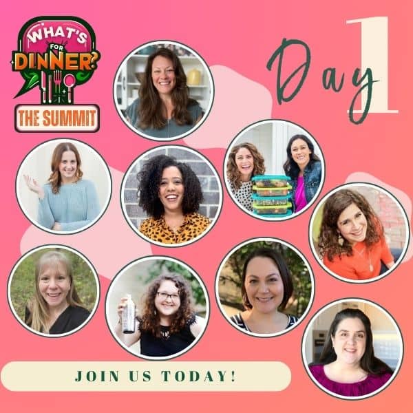 the what's for dinner summit line up for day 1