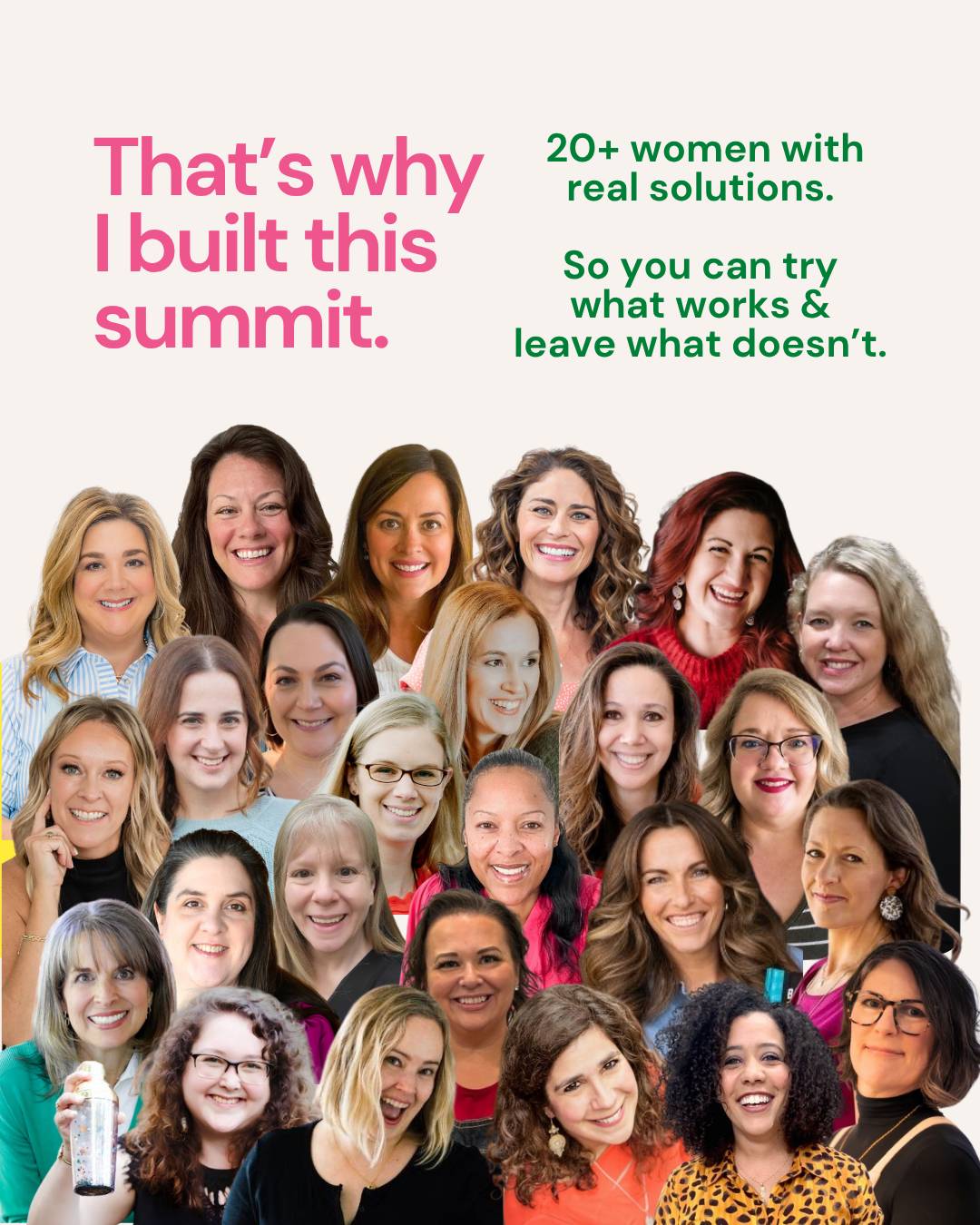 group image of the whats for dinner summit speakers