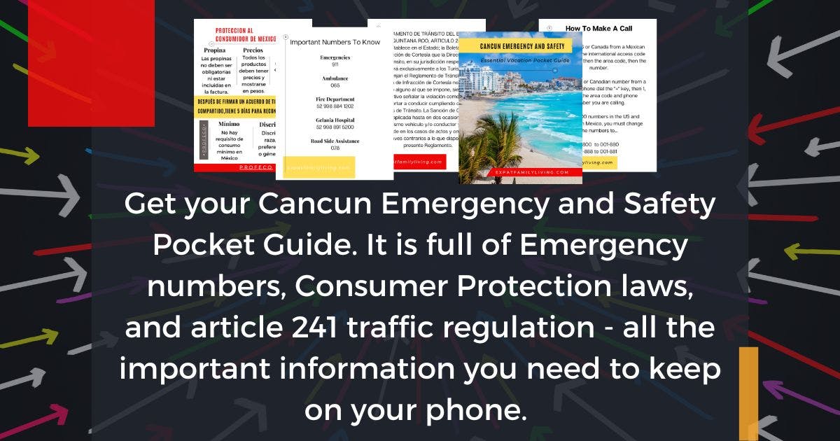 Cancun Safety and Emergency Pocket Guide