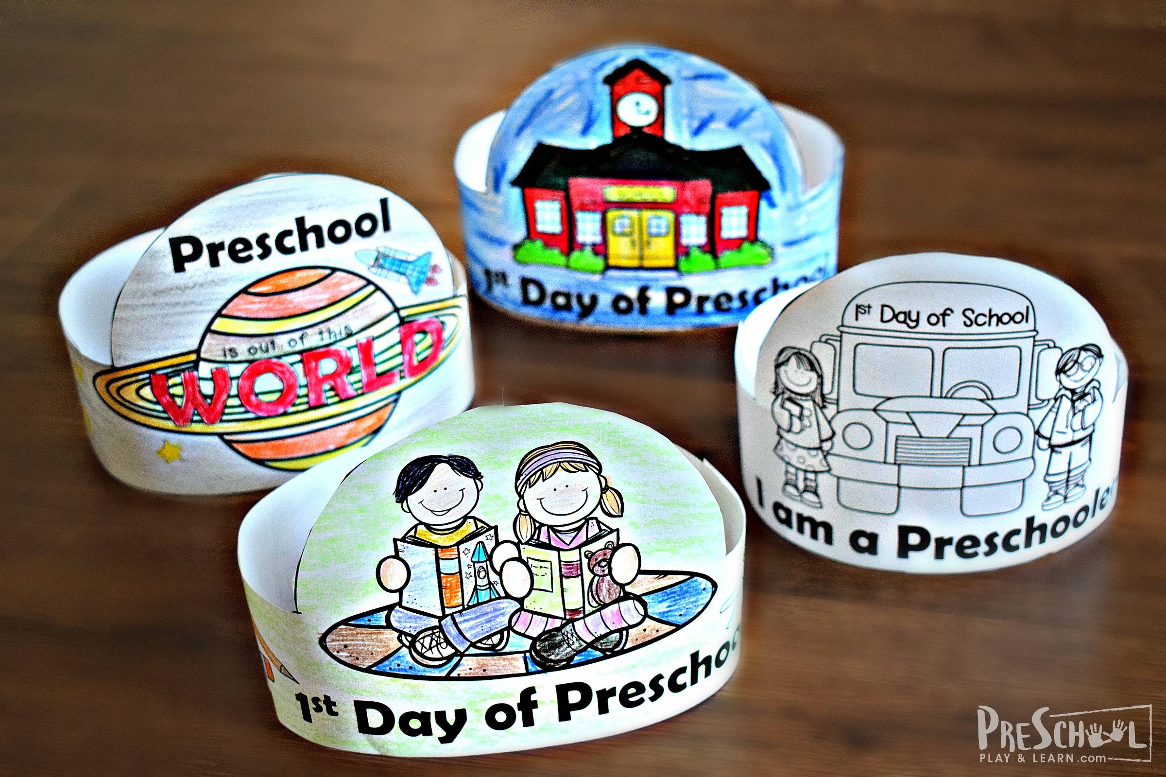 First Day of School Hats for Pre-K, K and 1! – The Kindergarten  Smorgasboard Online Store