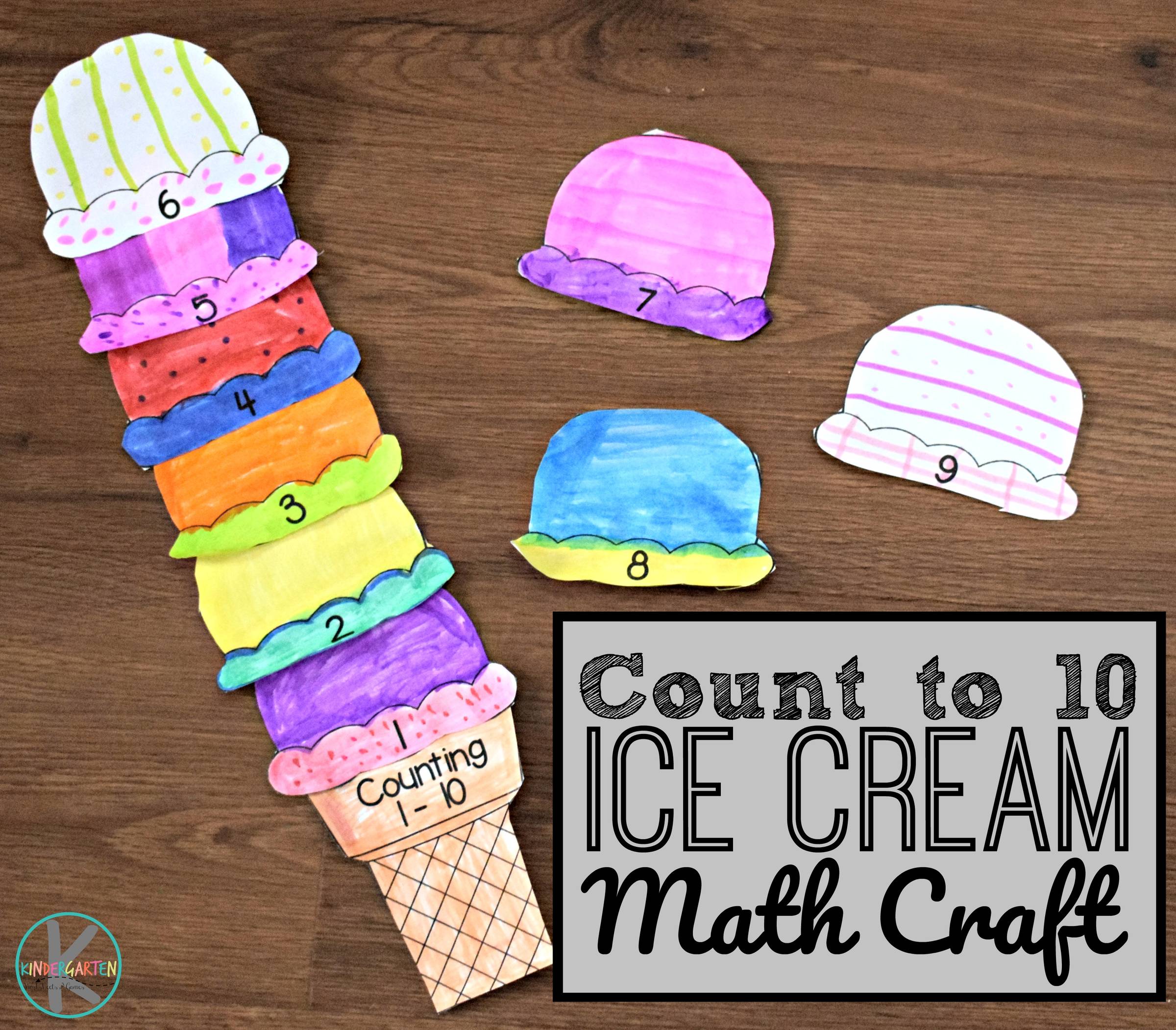 Ice Cream Matching Game Printable [Freebie]