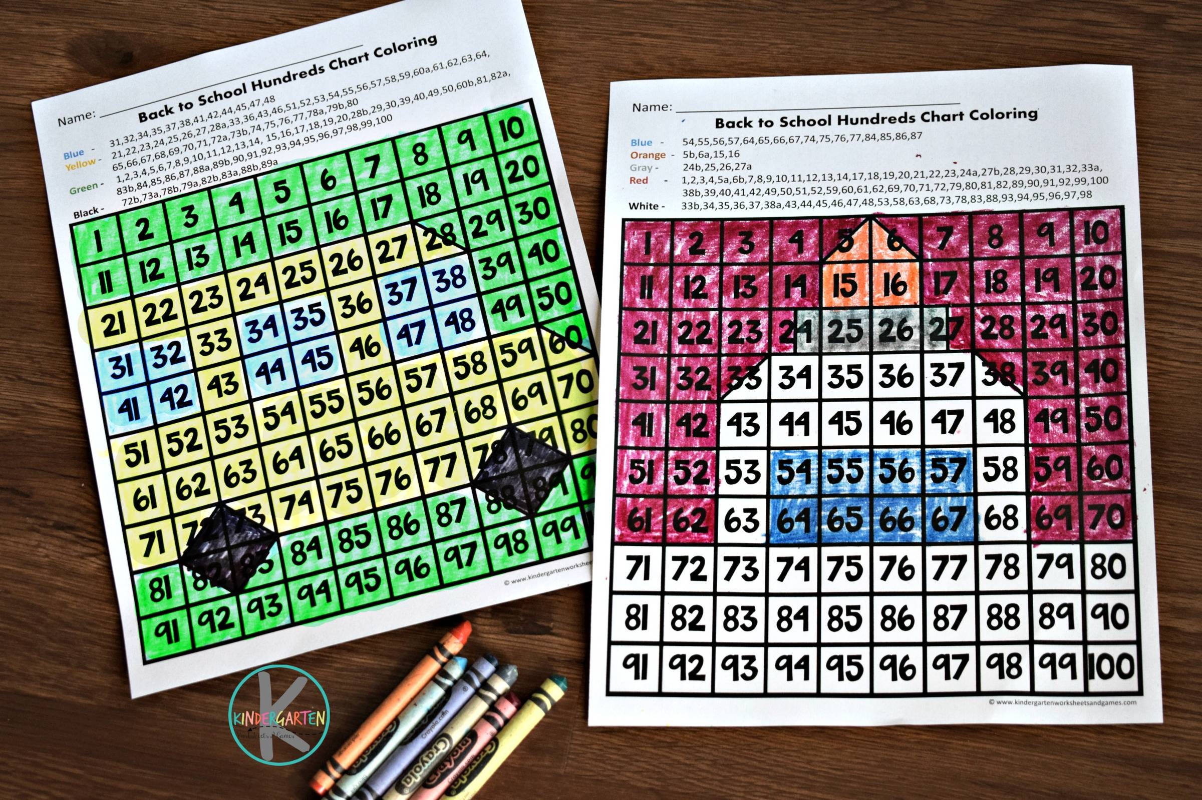 49 Free Color by Numbers Worksheets and Printables