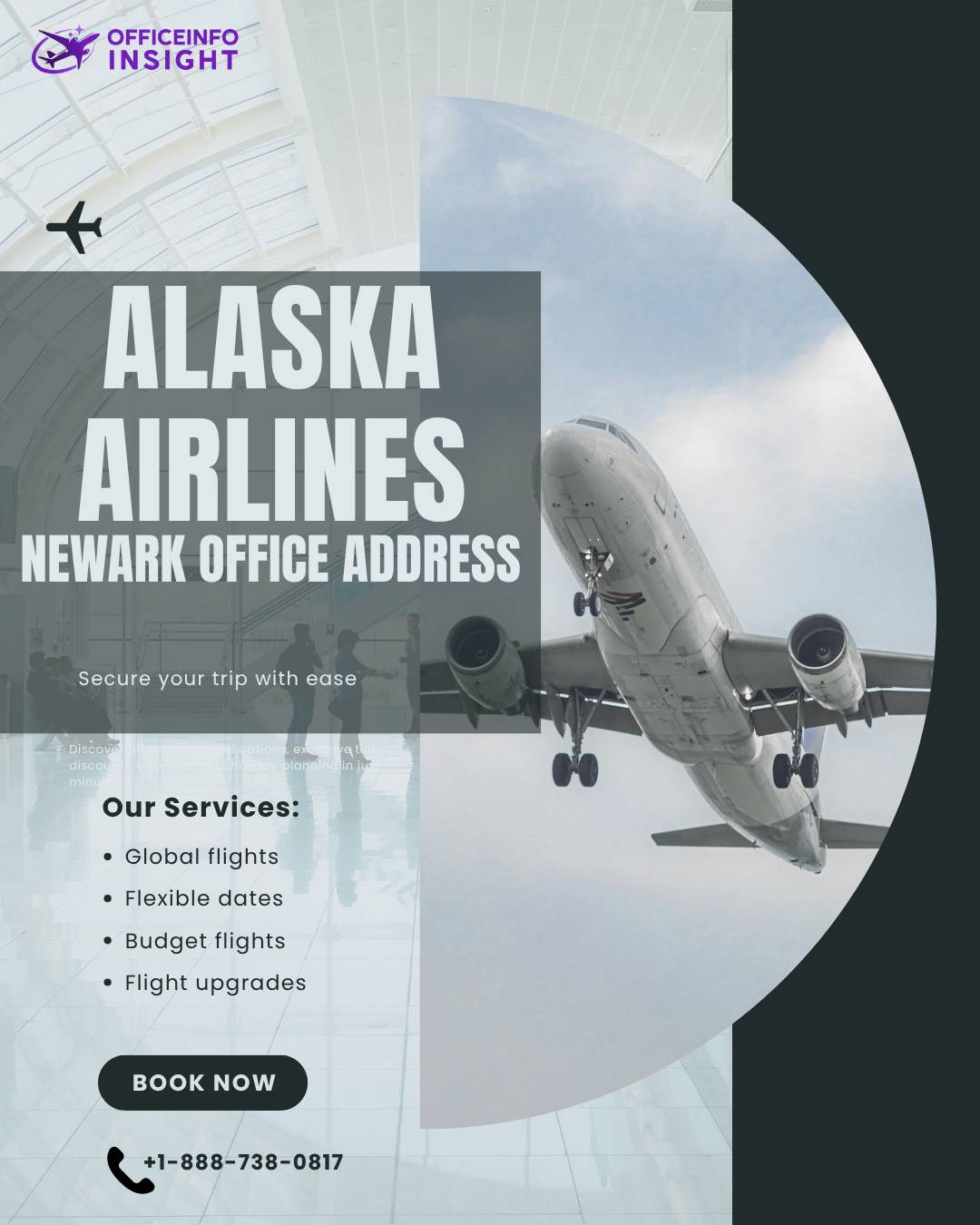   Alaska Airlines Newark Office Address