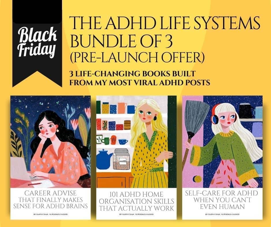 The ADHD Life Systems Bundle of 3 (Pre-Launch Offer)