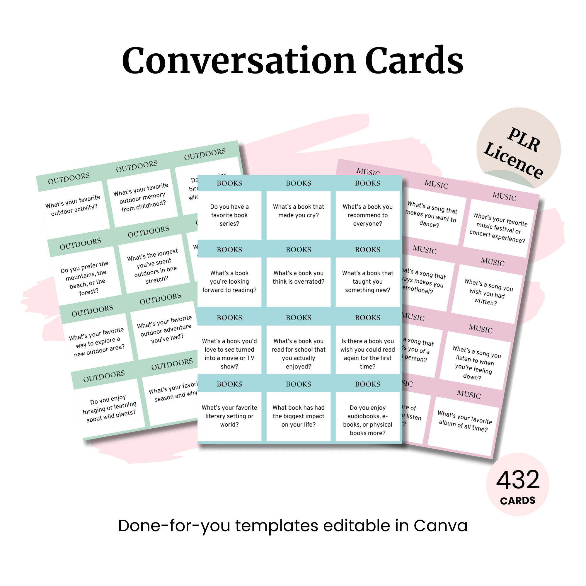 Thumbnail showing conversation cards