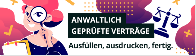 Anwaltlich geprüfte Verträge