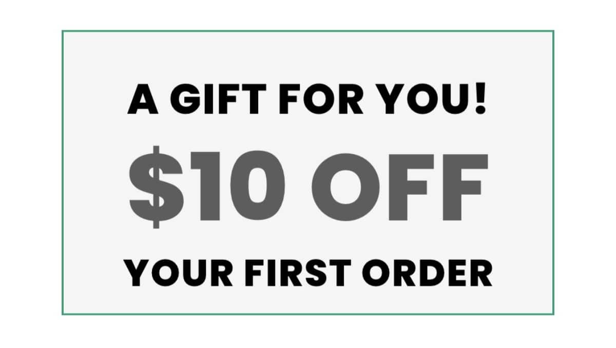 Keychron popup headline reading: 'A gift for you! $10 OFF YOUR FIRST ORDER'