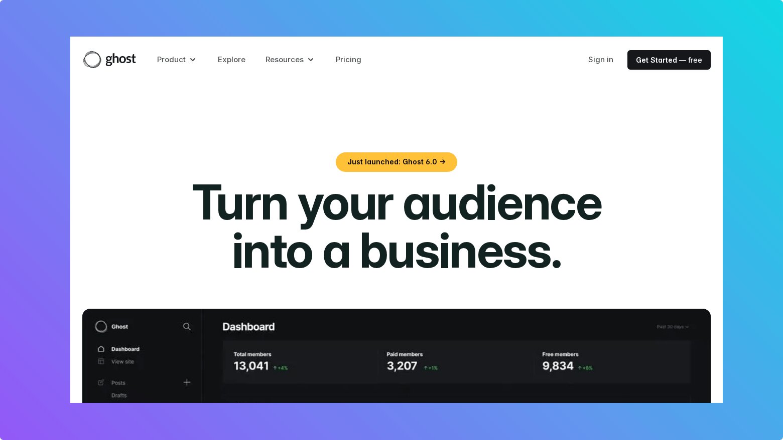 Ghost Tooltester newsletter