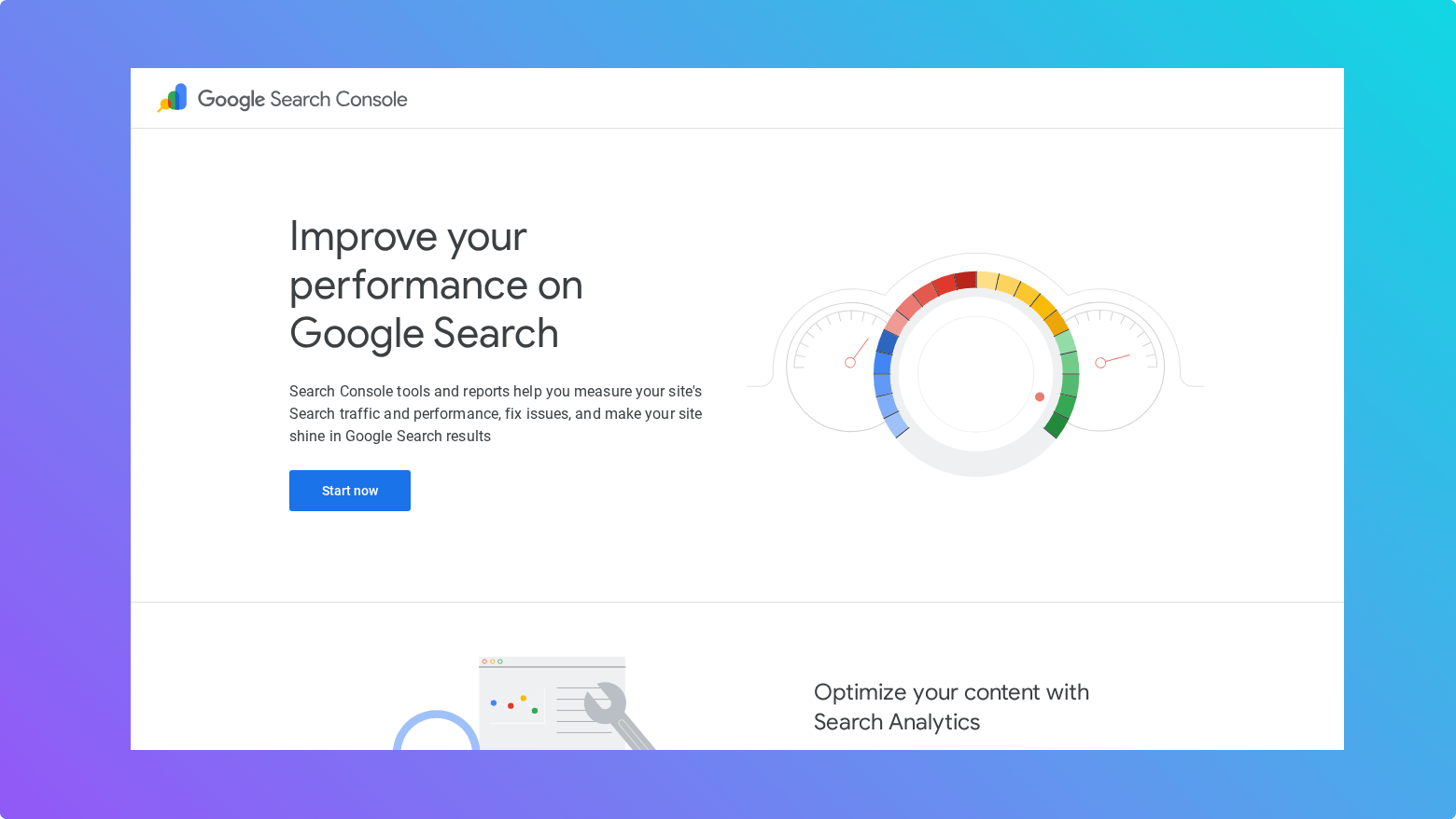 Google Search Cosole