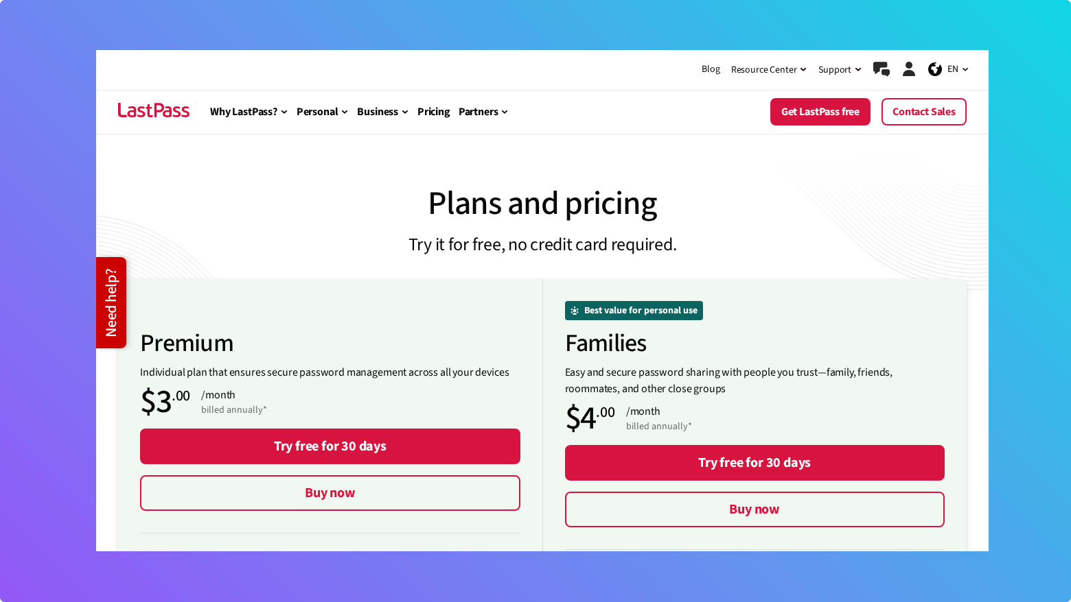 LastPass Tooltester Newsletter