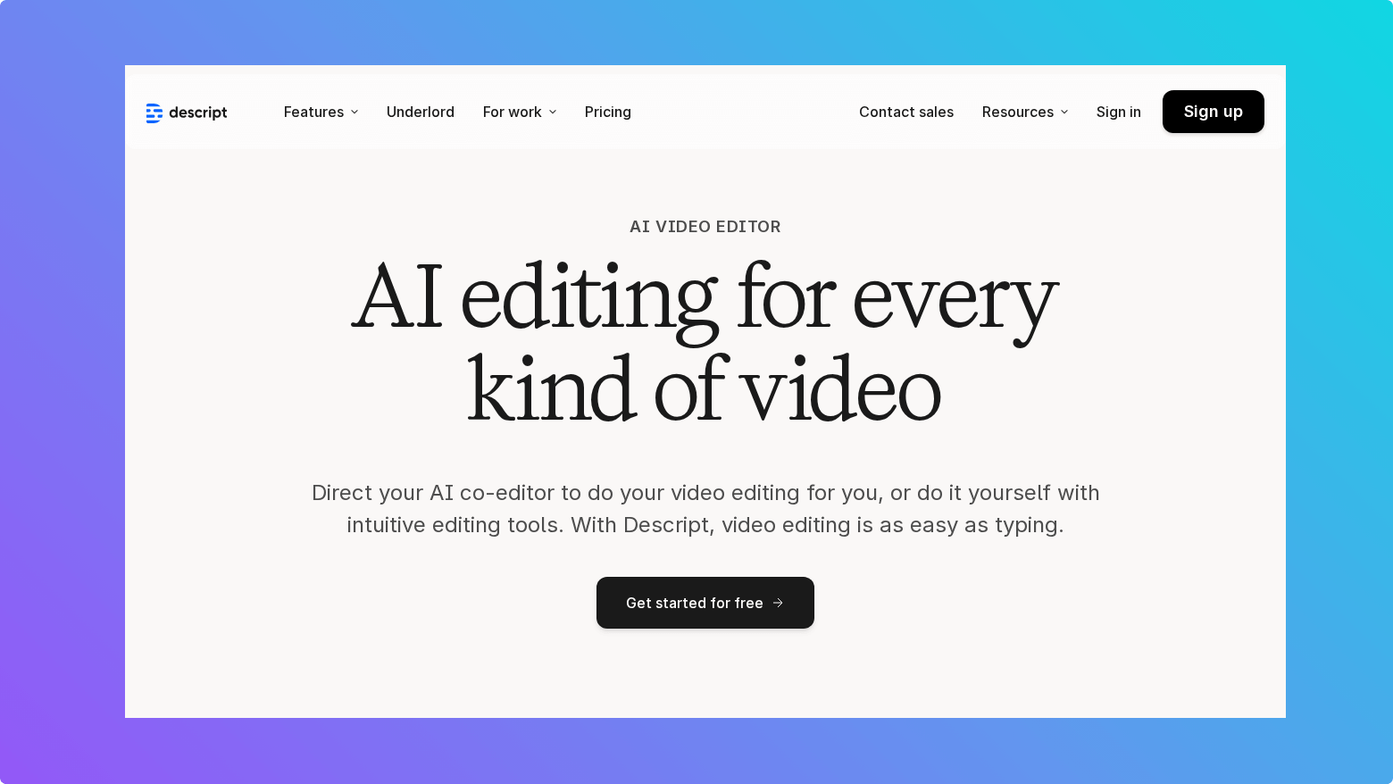 Descript Tooltester Newsletter