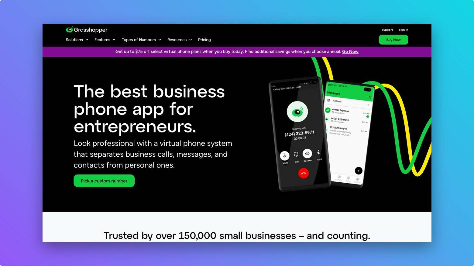 Grasshopper homepage