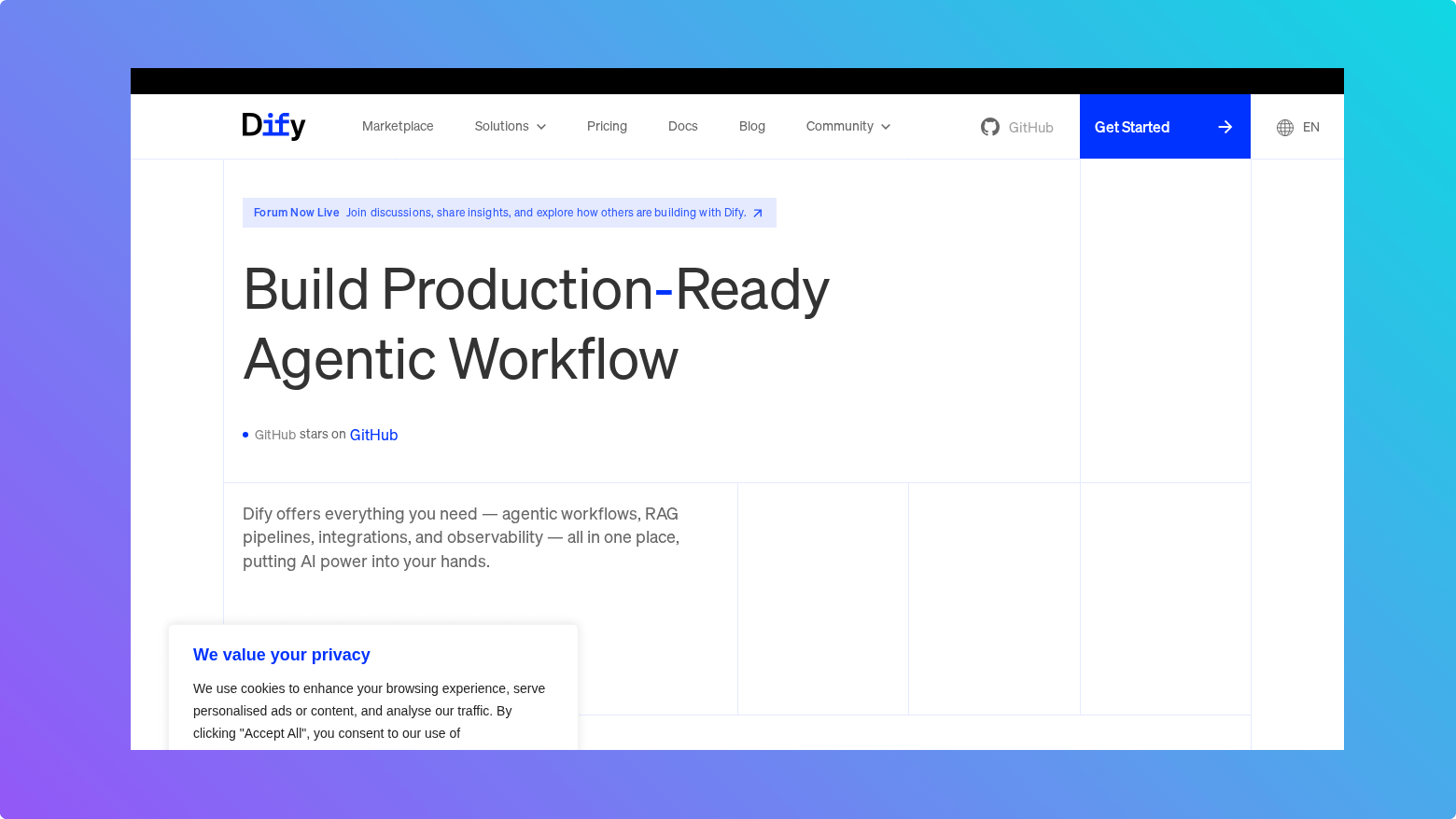 Dify for complex AI Agents