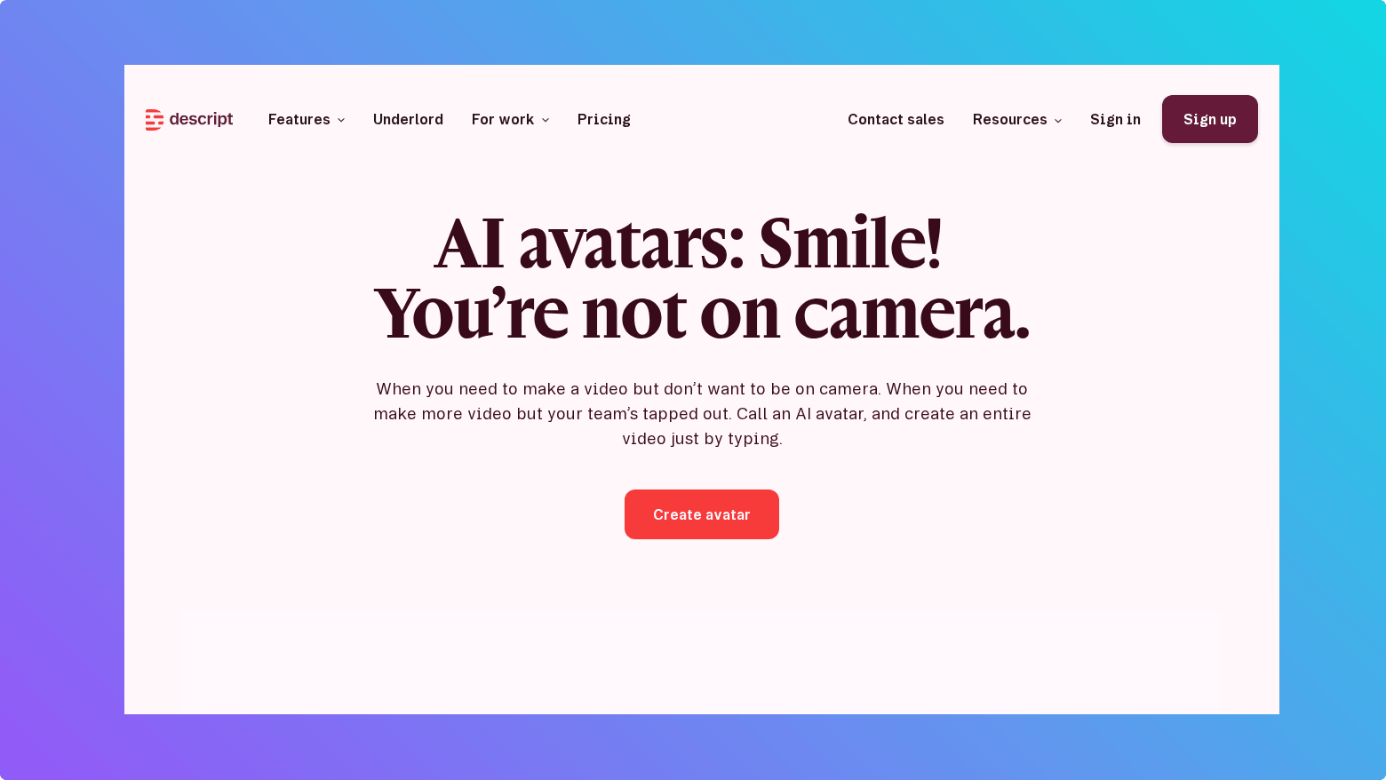 Descript Tooltester Newsletter