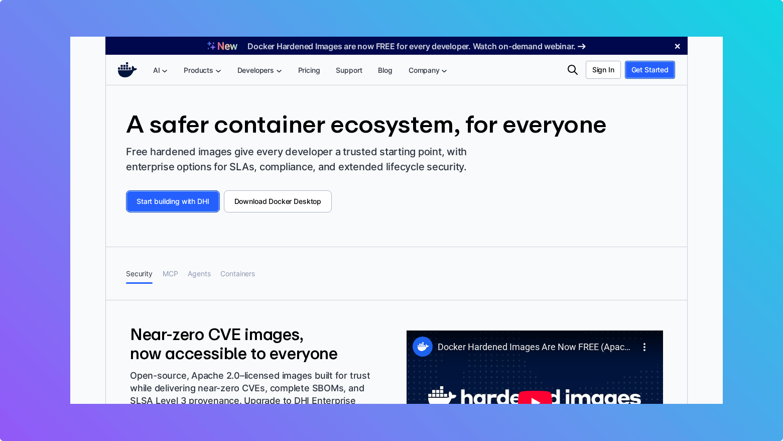 Docker to manage your opensource apps