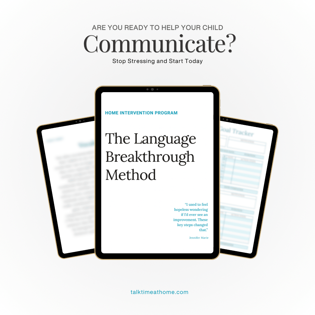 The Language Breakthrough Method: Home Intervention Program 