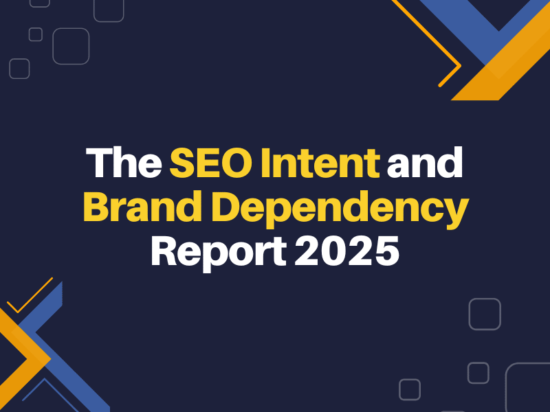 seo intent and brand dependency report