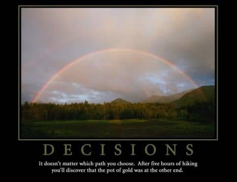 decisions meme