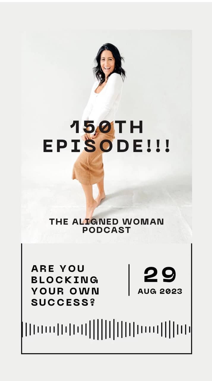 The Aligned Woman Podcast wavve design