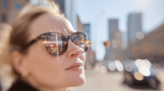 Diane Whiddon outside in Chicago