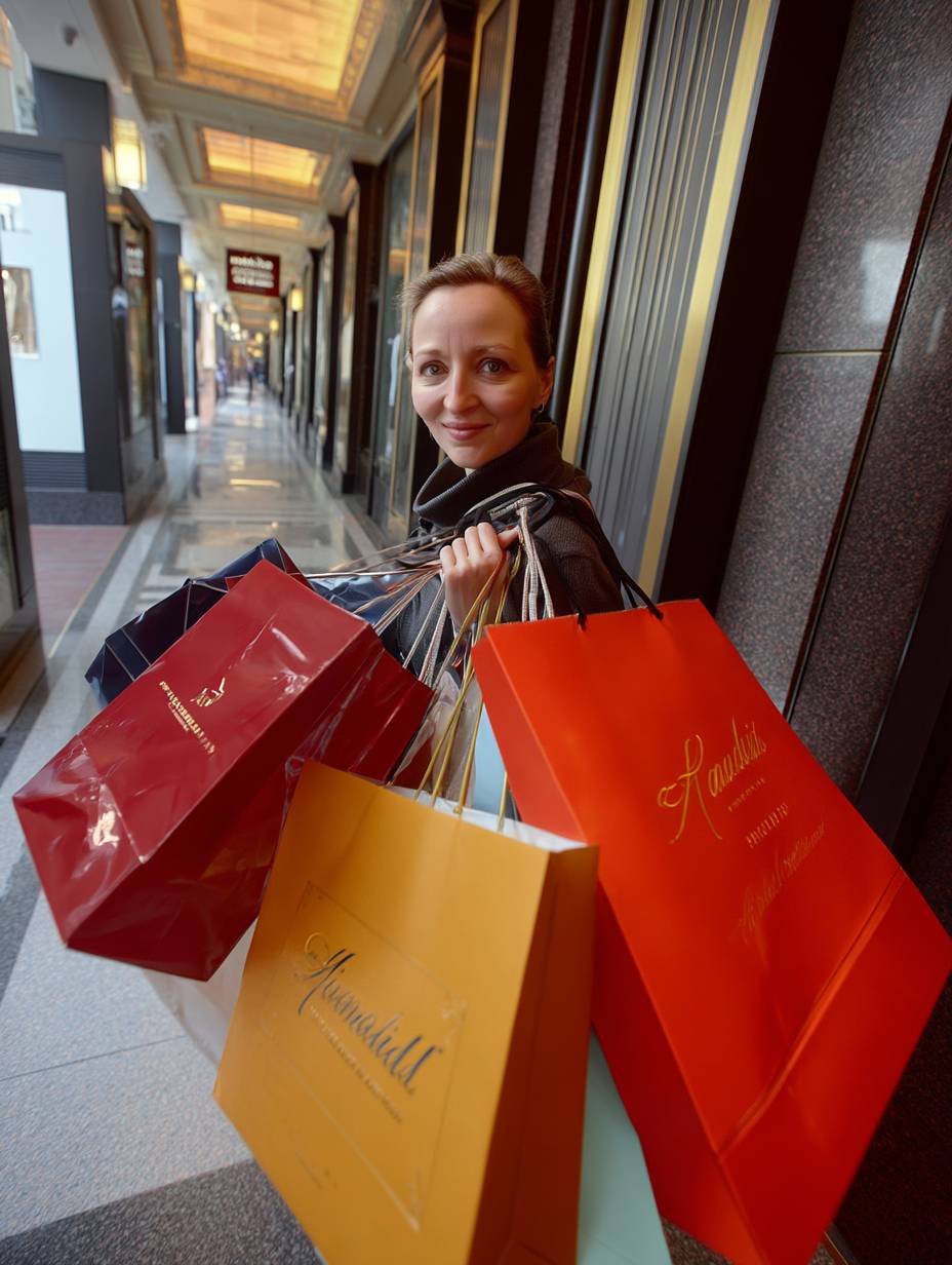 Diane Whiddon shopping on Black Friday 