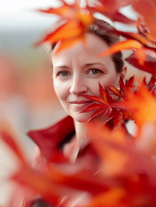 Diane Whiddon in autumn