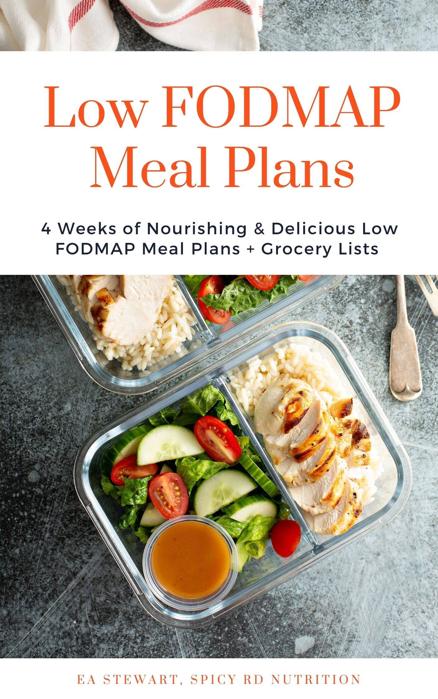 4 Weeks of Low FODMAP Meal Plans