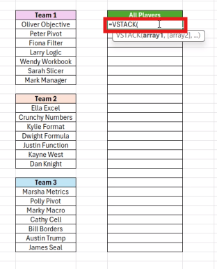 How to Master TOCOL, WRAPCOLS, and VSTACK – Excel With Grant – Blog
