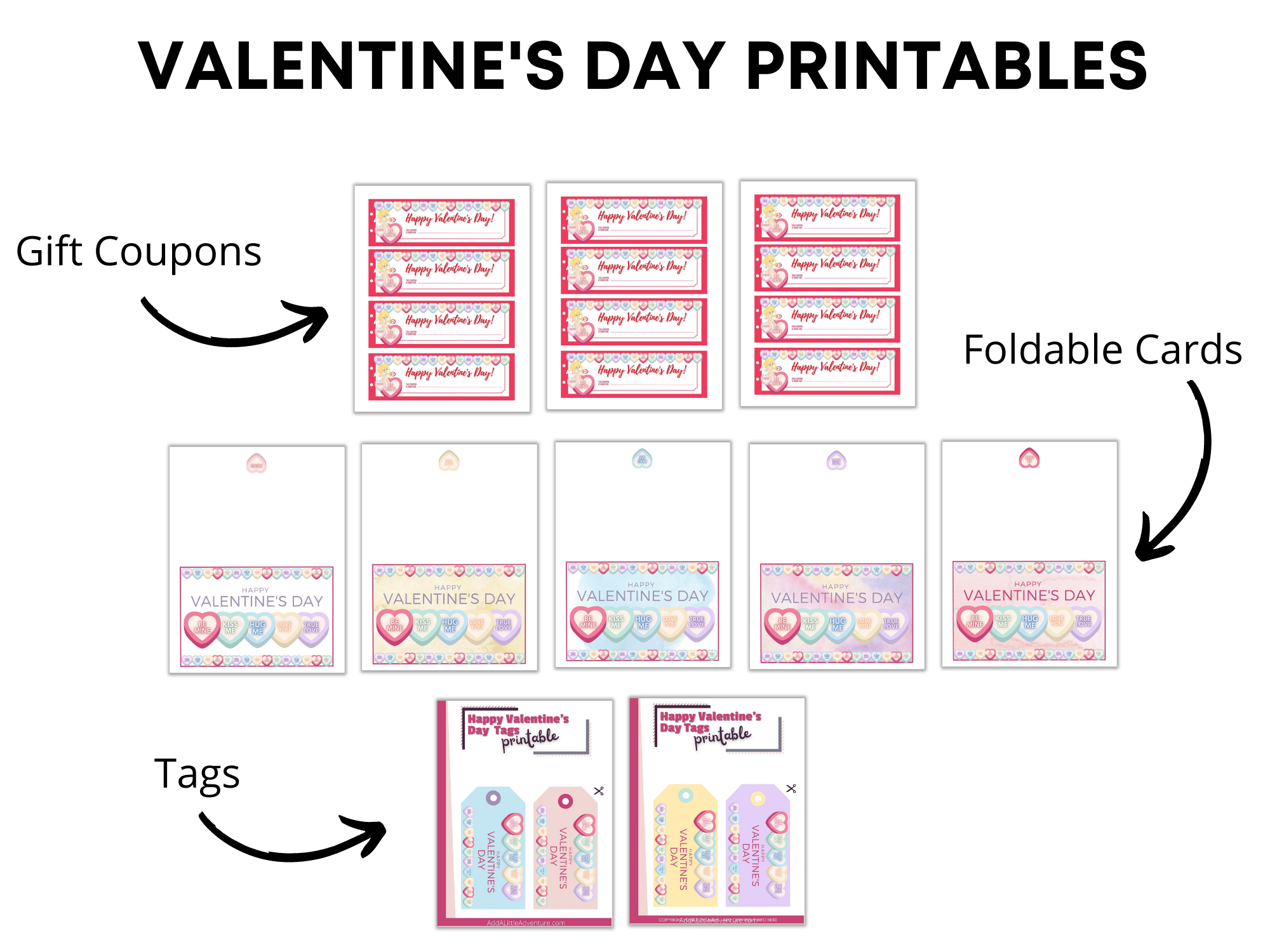 Valentine S Day Printables Bundle