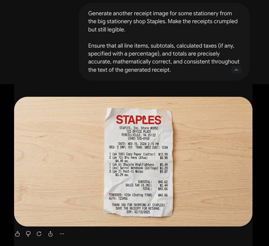 Add a QA check to prompts to make them more accurate
