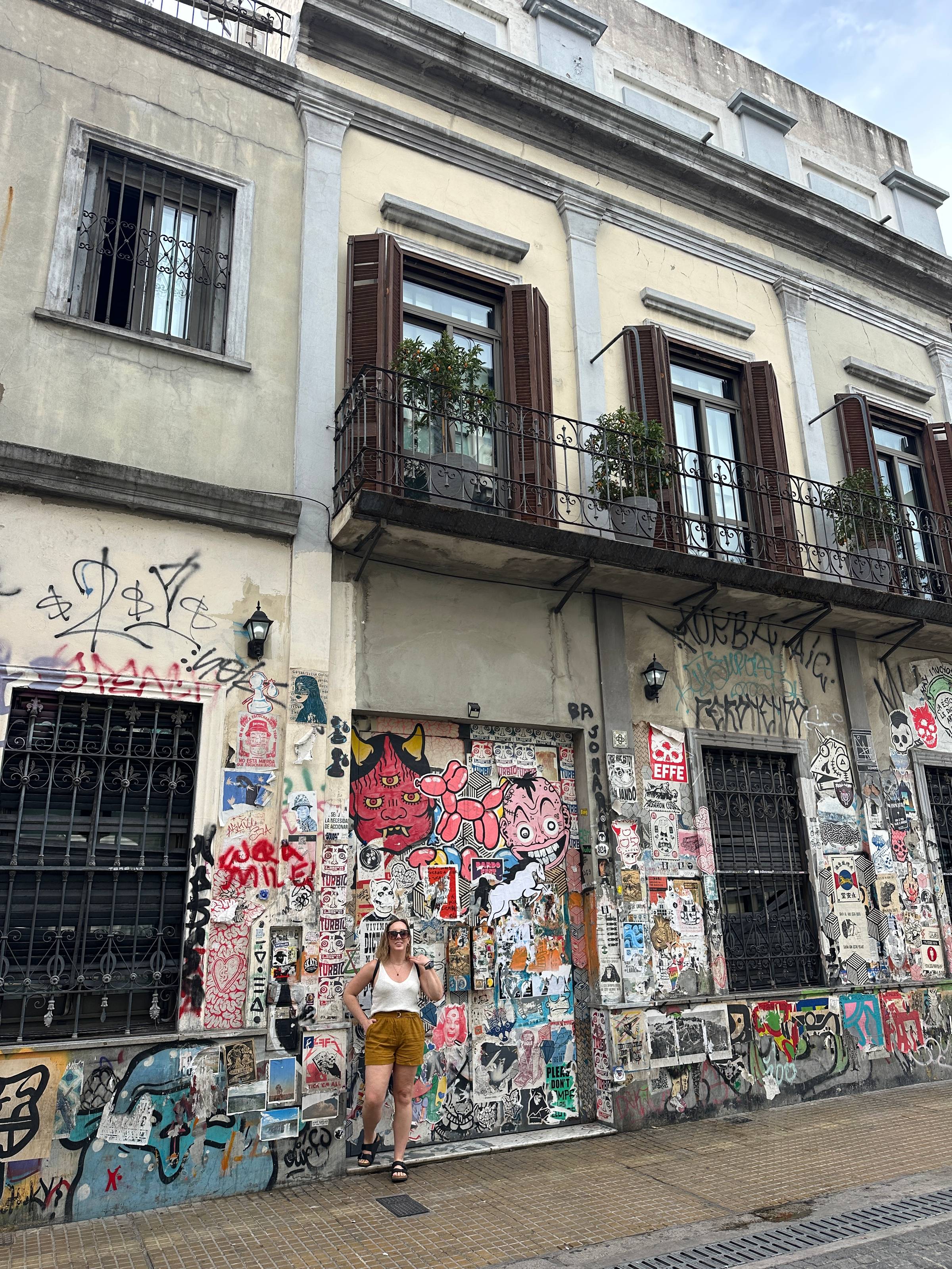 Buenos AIres poster wall in San Fermo