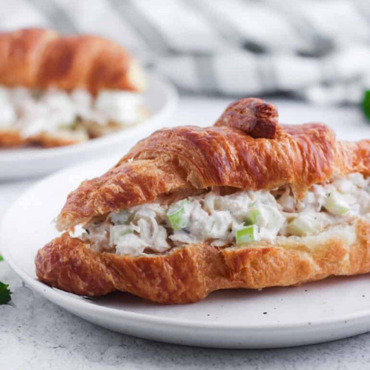chicken salad croissants