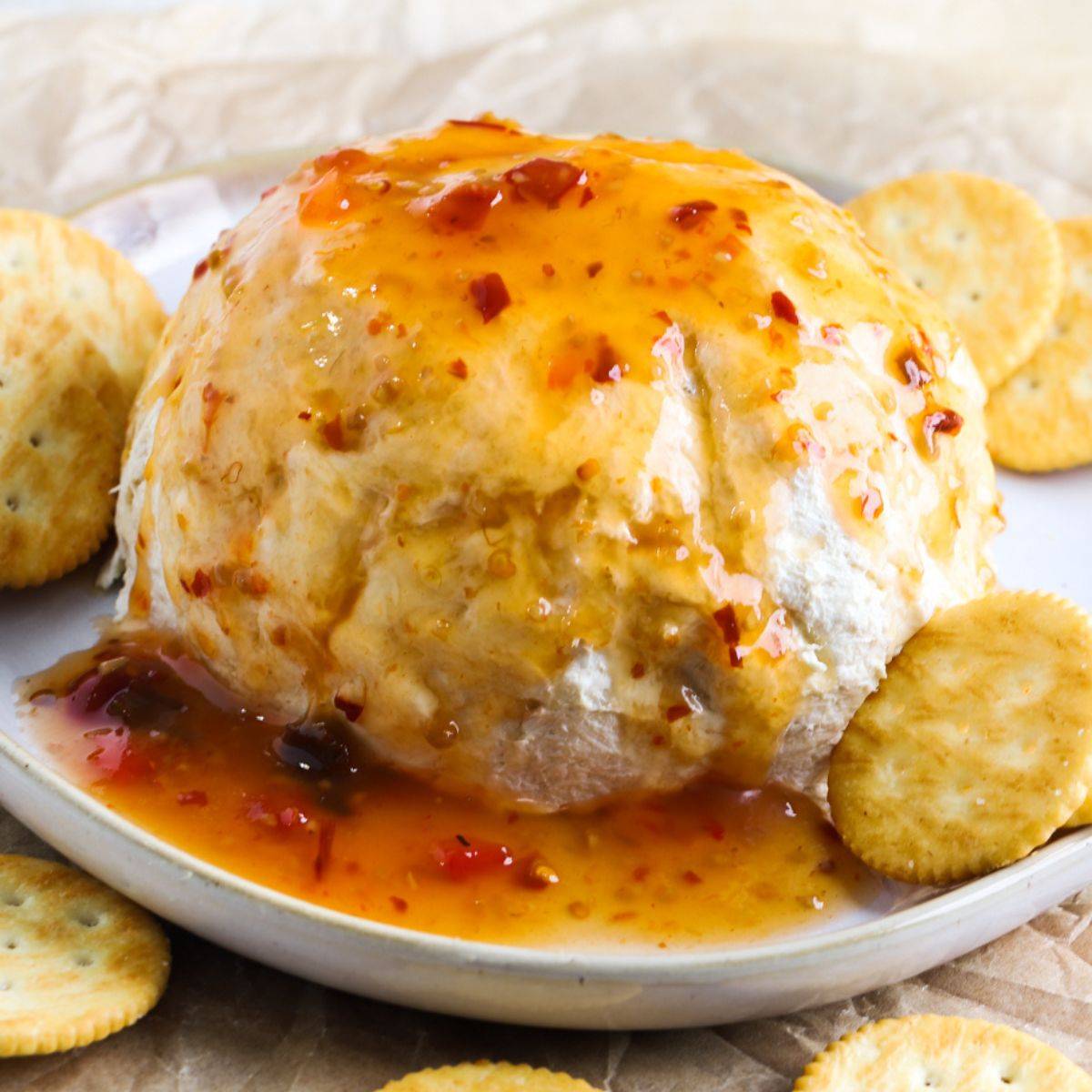 crab rangoon cheese ball